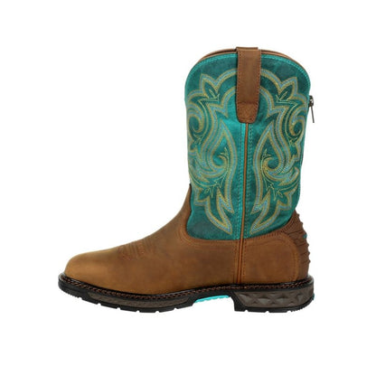 Georgia Boot Ladies Square Toe Boots