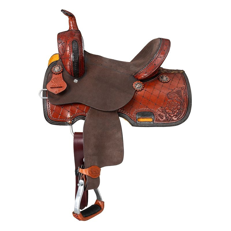 Silver Royal Youth Webber Barrel Saddle