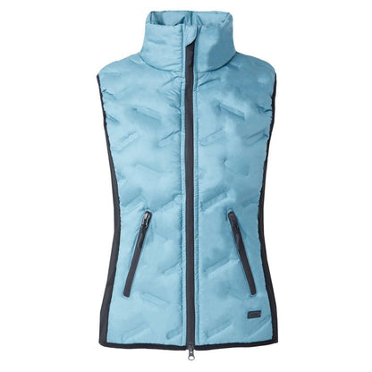 Horze Ladies Shelly Light Padded Vest 8 Marlin Blu