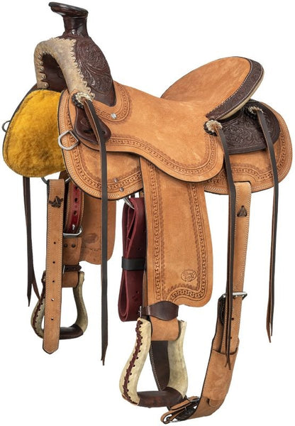 Silver Royal Open Range Ranch Saddle