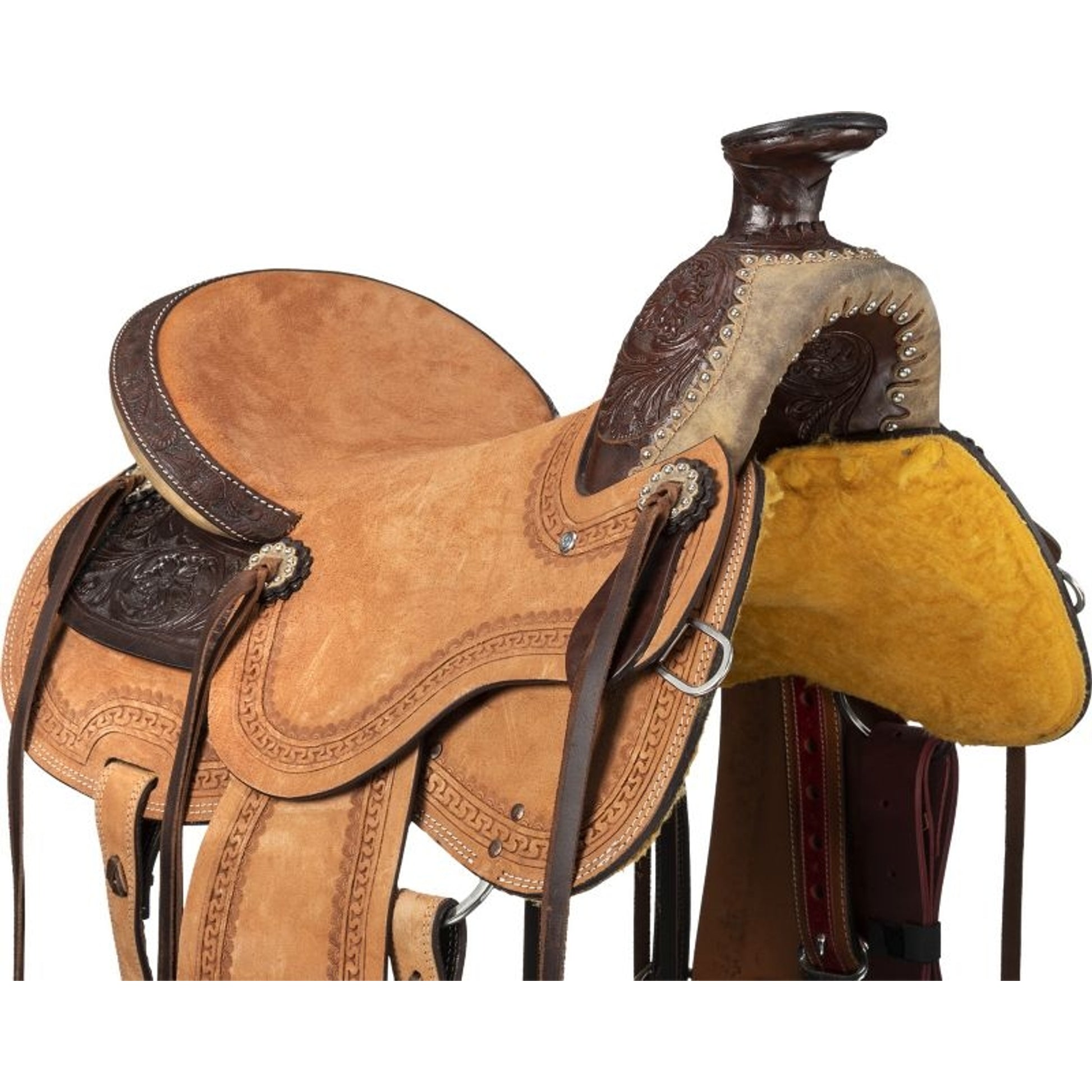 Silver Royal Open Range Ranch Saddle