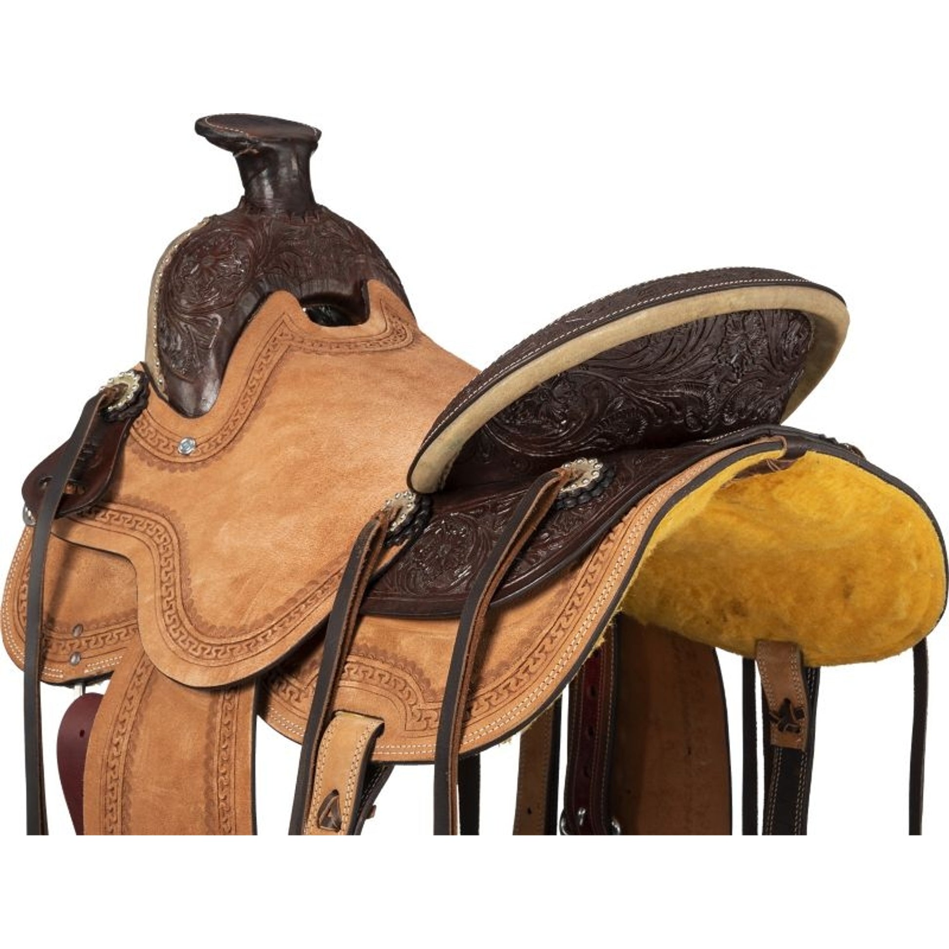 Silver Royal Open Range Ranch Saddle