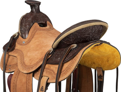 Silver Royal Open Range Ranch Saddle