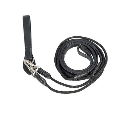 Horze Sparta Nylon/Leather Draw Reins