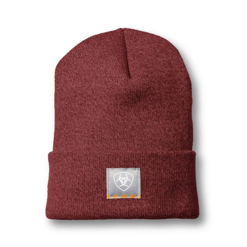 Ariat Ladies Rebar Watch Cap Crab Apple One Size