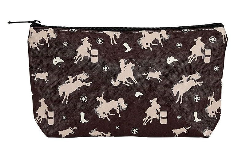 AWST Intl Lila Rodeo Cosmetic Pouch