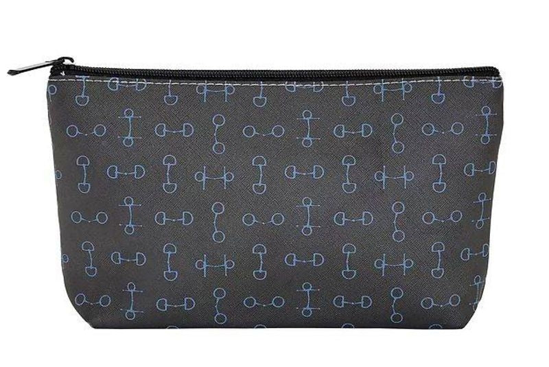AWST Intl Lila Snaffle Bits Cosmetic Pouch
