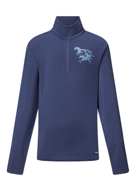 Kerrits Kids In Stride Zip Fleece Top