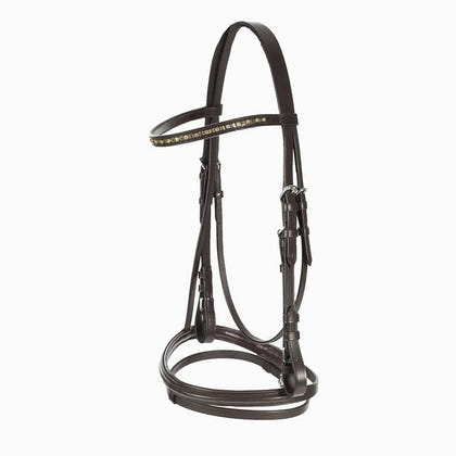 Horze Weston Flash Bridle with Reins