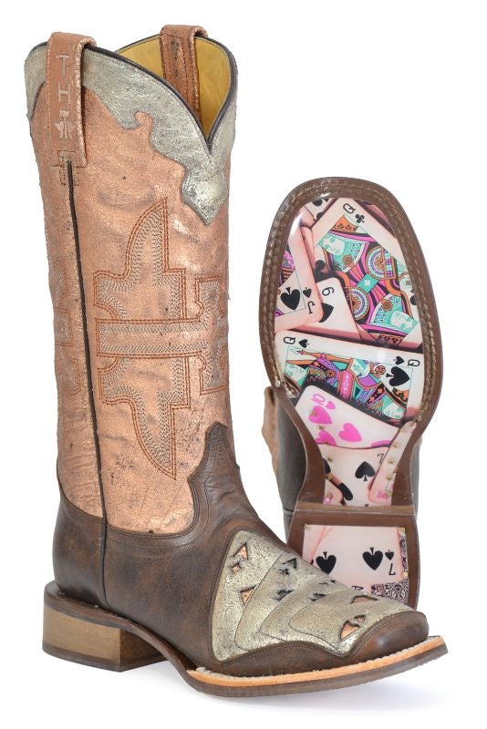 Tin Haul Ladies Four of A Kind Boots