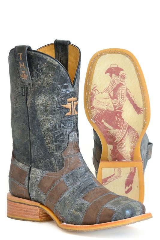 Tin Haul Mens Bricks and Stones Boots