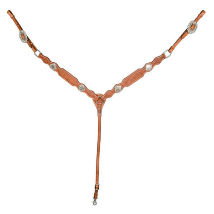 Tabelo Basket Scallop Breast Collar Square