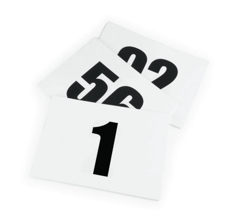 Shires Numbers For Number Bib Black