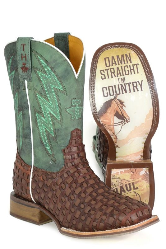 Tin Haul Mens Im Country Sole Boots