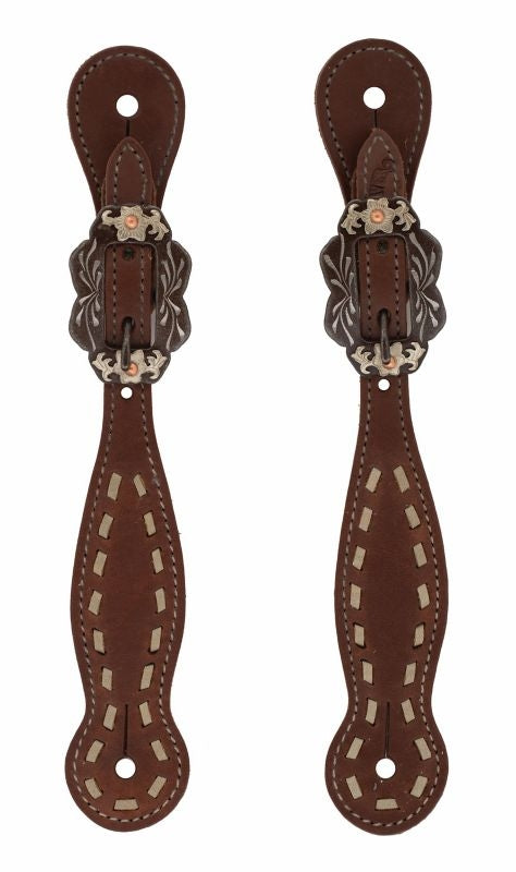 Weaver Buckstitch Dusk Spur Straps