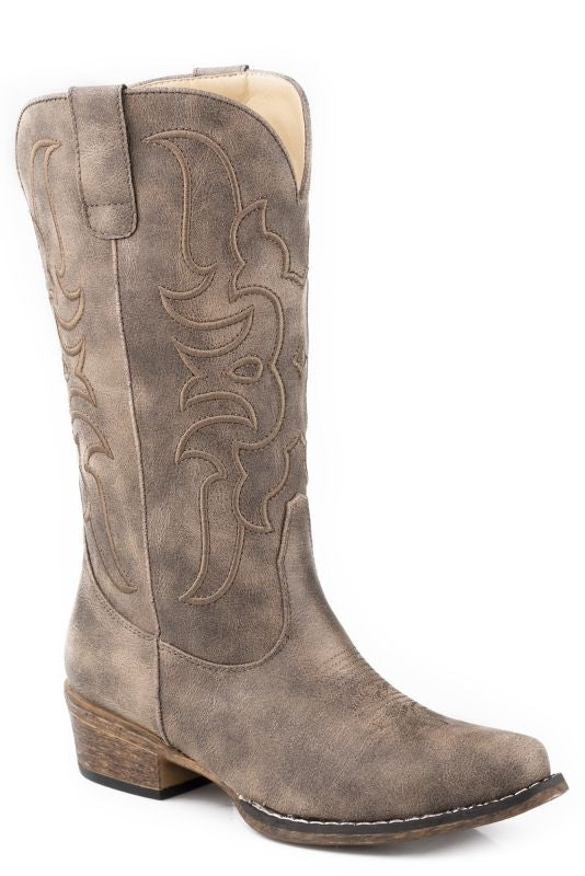 Roper Ladies Riley Cord Snip Toe Boots