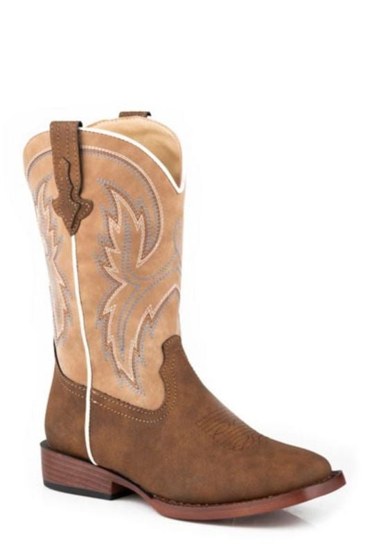 Roper Youth Eastwood Square Toe Boots