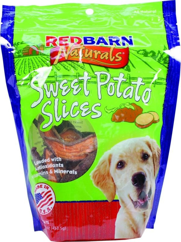 Red Barn Usa Sweet Potato Slices Dog Treats 16 Oz.