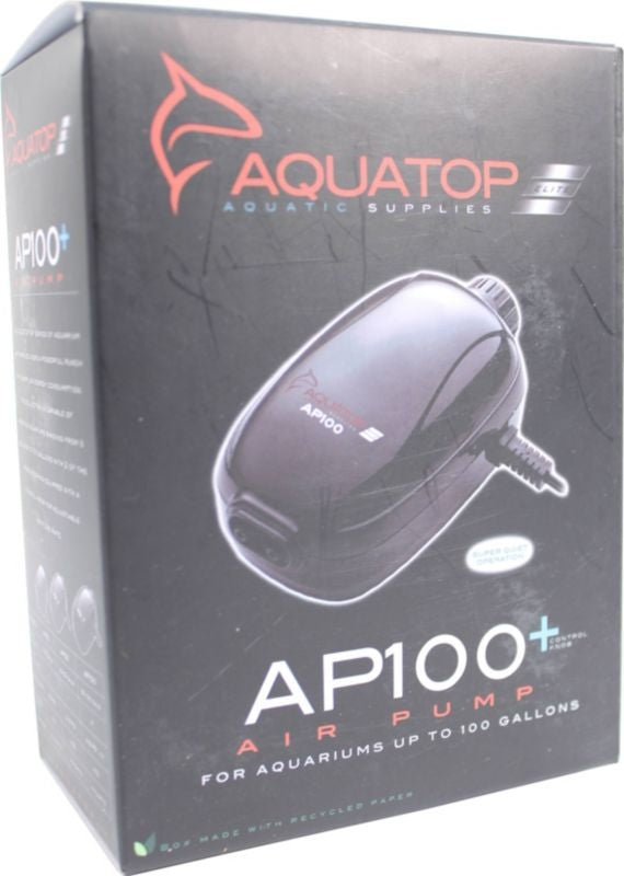 Aquatop Air Pump Dual Outlet 40 100 Gallon