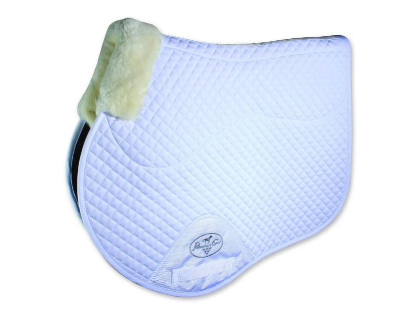 Professionals Choice Jump Pad With Fleece White
