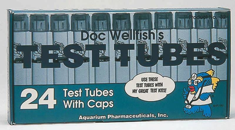 Doc Wellfishs Test Tubes With Caps 24 Pack