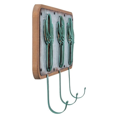 Cactus 3 Hook Rack
