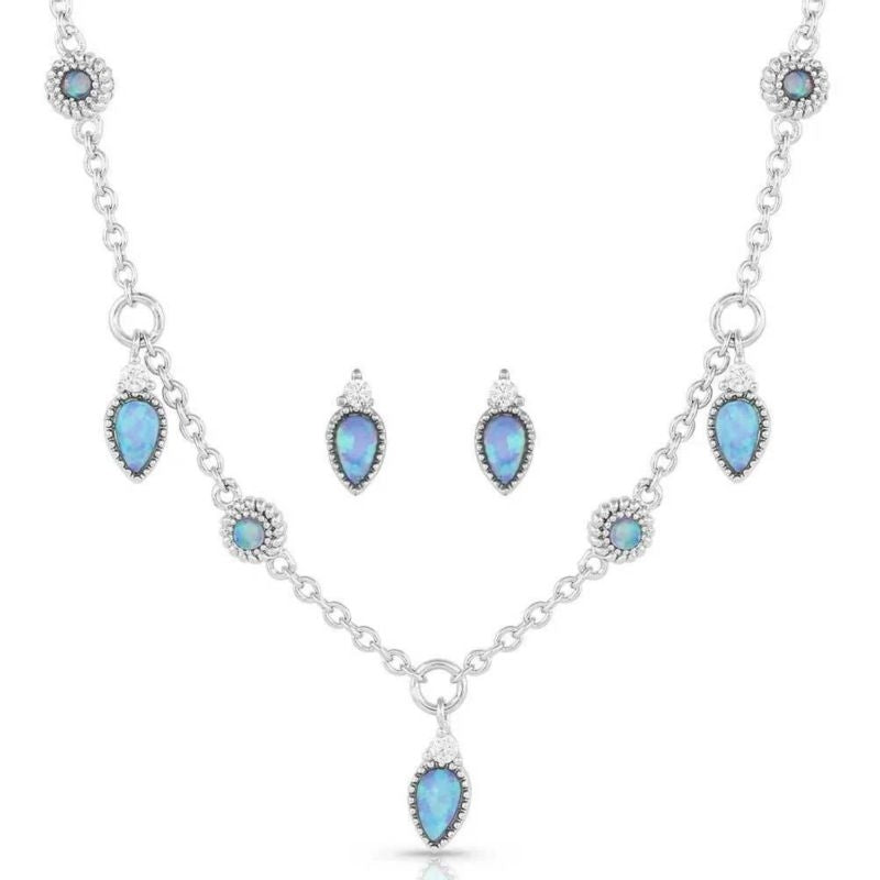 Montana Silversmiths The Charmers Opal Jewelry Set