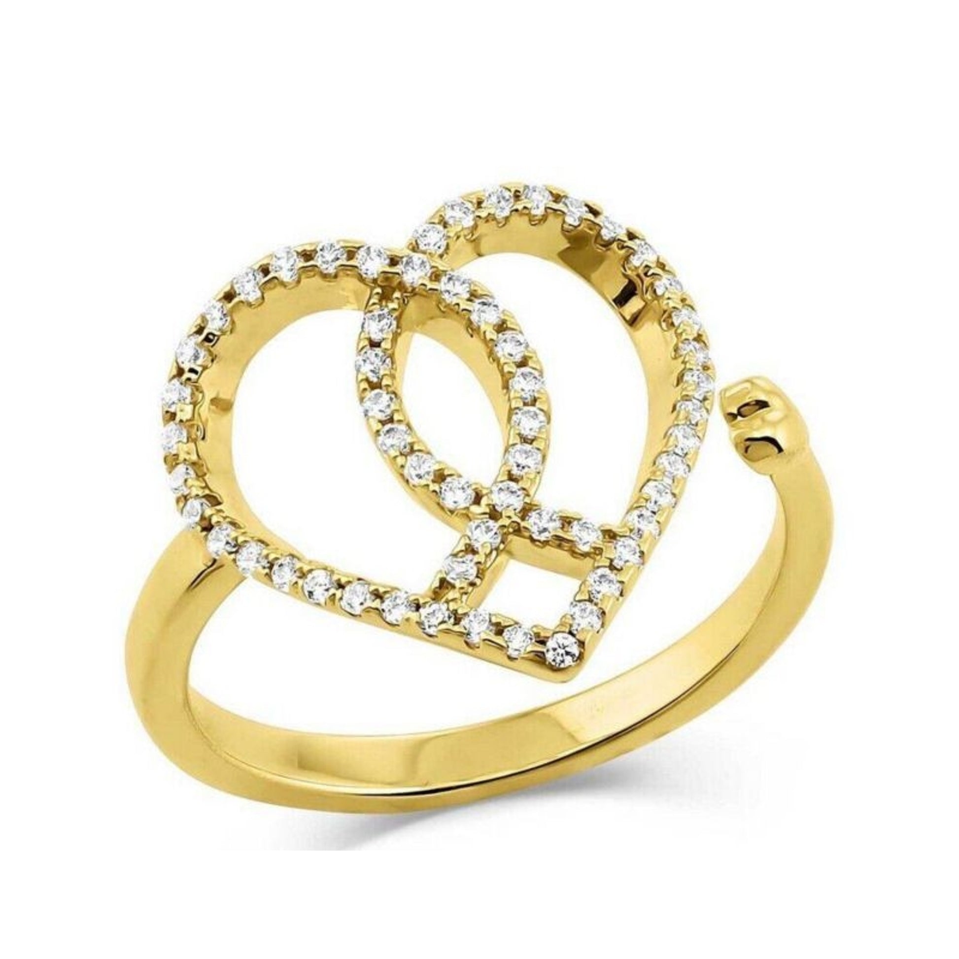 Montana Silversmiths Connected Faith Heart Ring