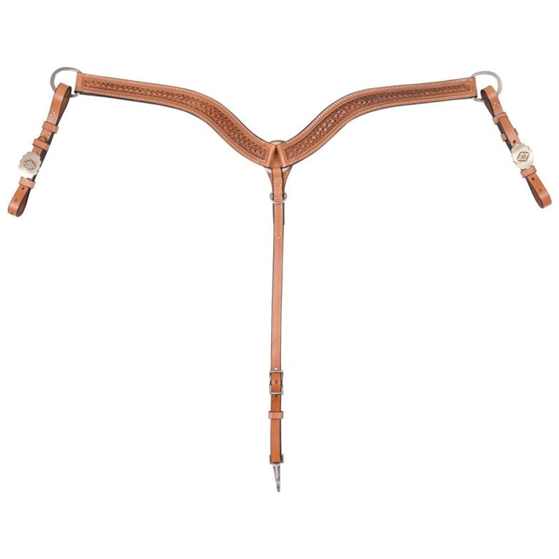 Circle Y Dawson Old West Breast Collar Horse
