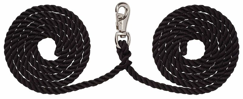 6Ft Double Rope Tie Black