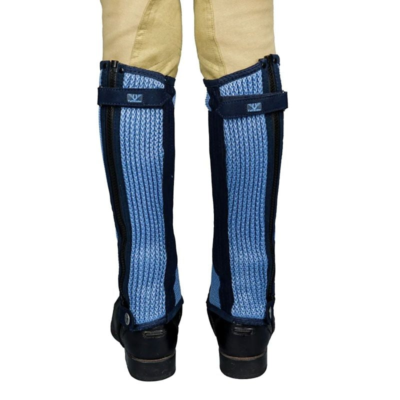 TuffRider Kids Dbl Up Air Mesh Half Chap/Glove Set