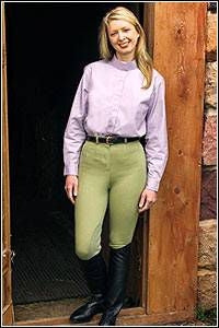 Tuffrider Cotton Extra Tall Breech Ladies 24 Black