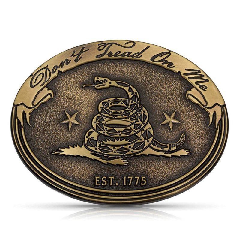 Montana Silversmiths Dont Tread On Me Buckle
