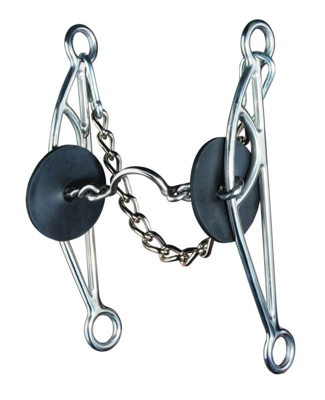 Pros Choice Greeley Twisted Low Port Bit Silver