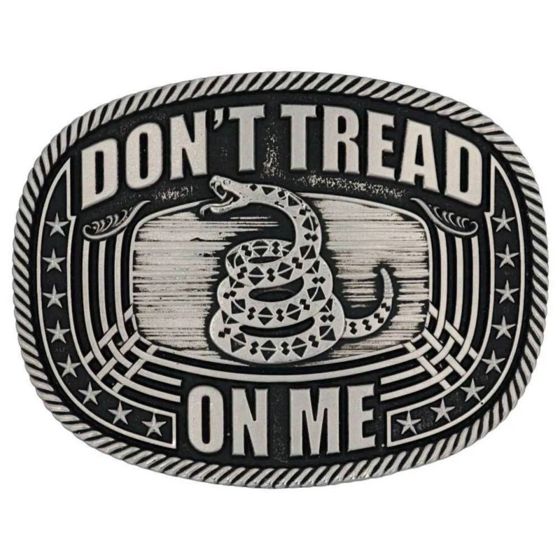 Montana Silversmiths Dont Tread On Me Roped Buckle