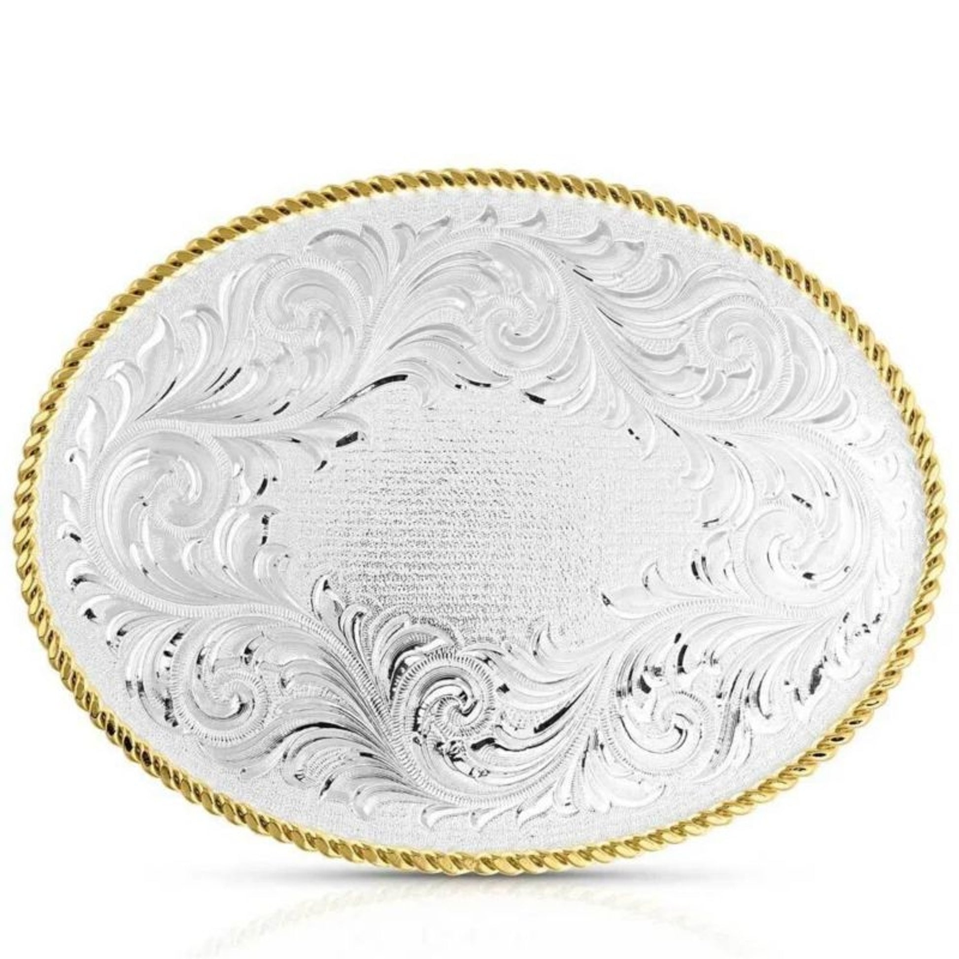 Montana Silversmiths Western Custom Oval Buckle