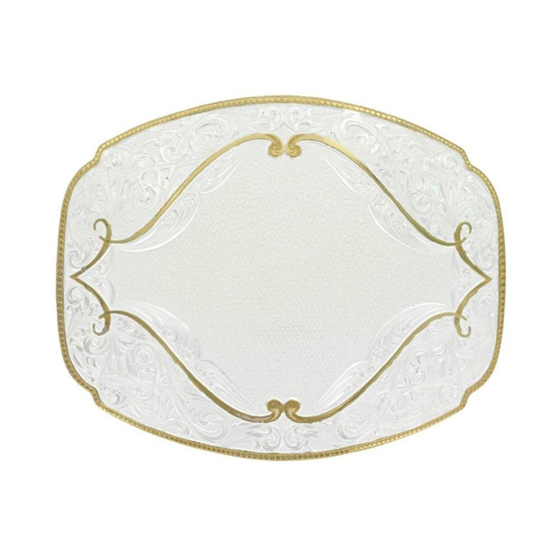 Montana Silversmiths Gold Flourish Western Buckle