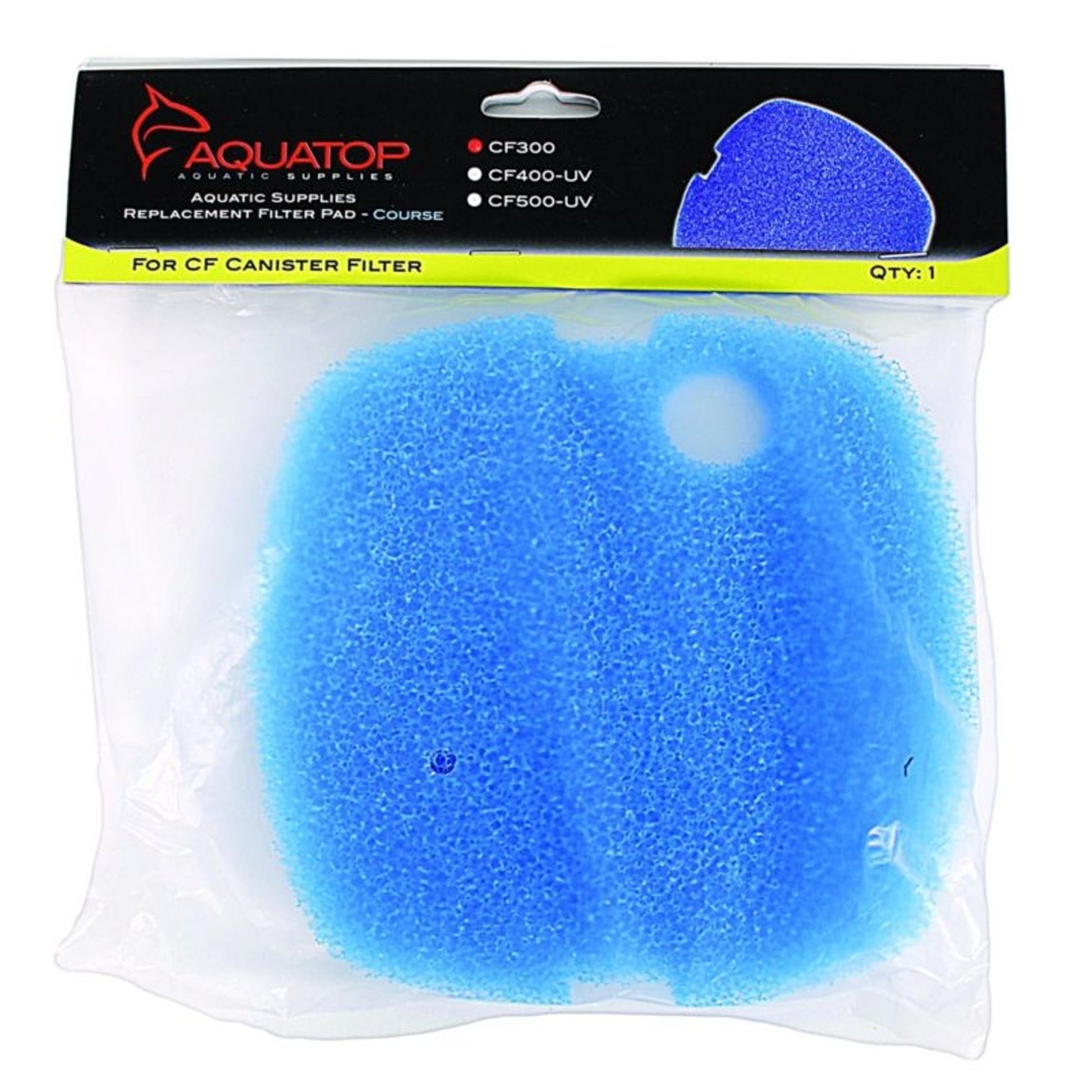 Aquatop Filter Pad For Cf300 Canister Coarse Blue