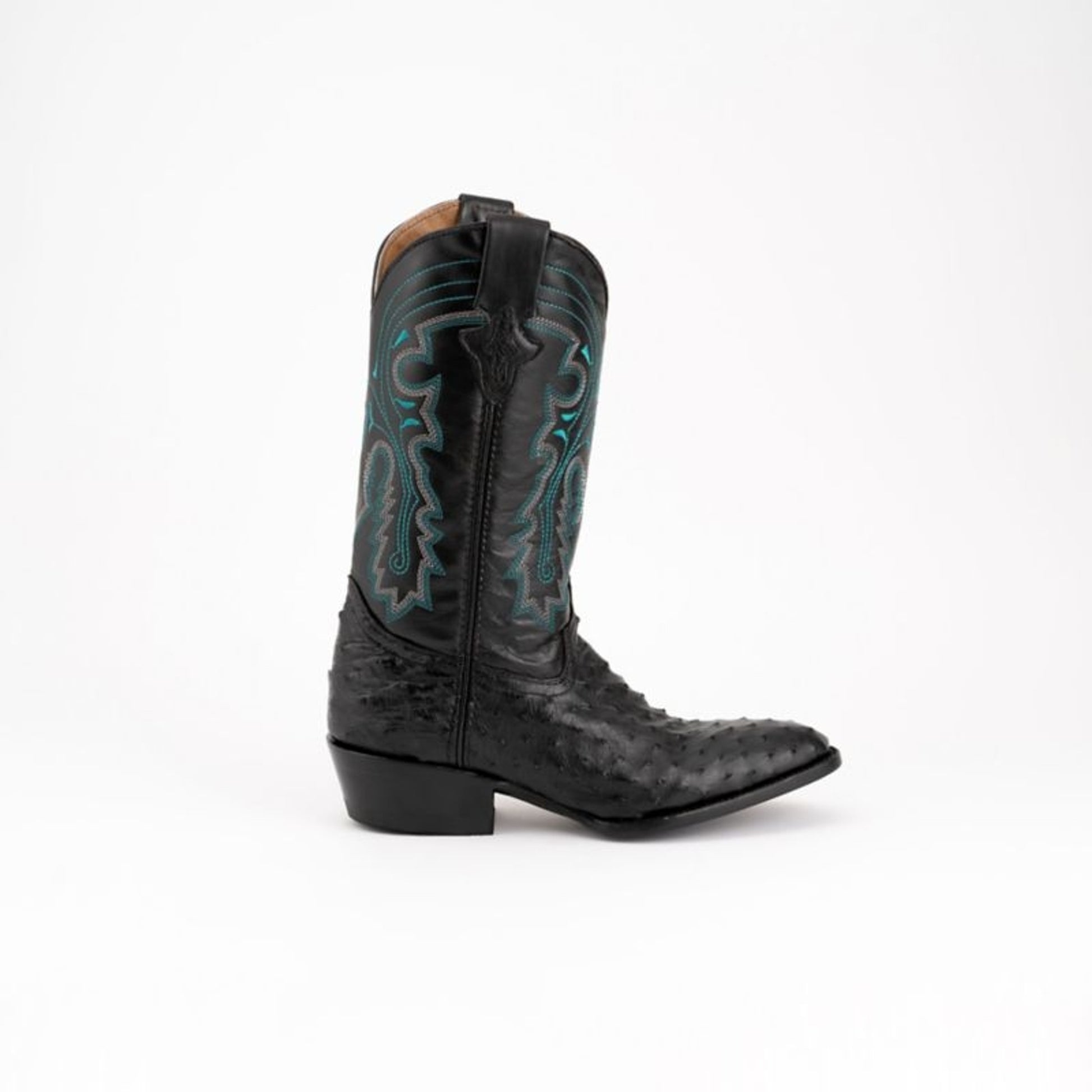 Ferrini Mens Colt Full Quill Ostrich Boots