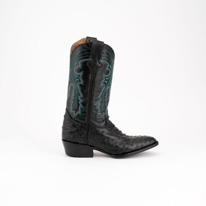 Ferrini Mens Colt Full Quill Ostrich Boots