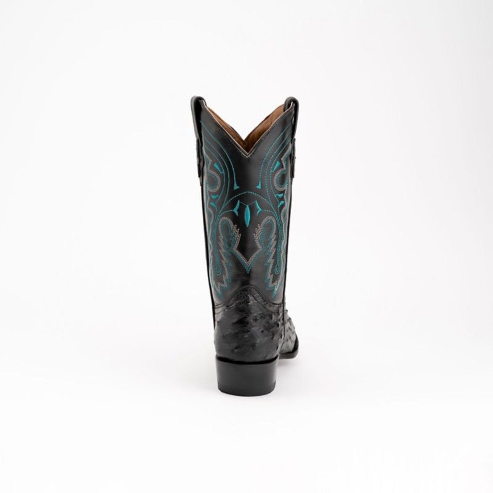 Ferrini Mens Colt Full Quill Ostrich Boots