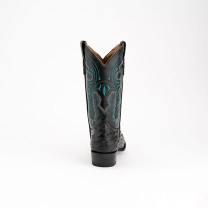 Ferrini Mens Colt Full Quill Ostrich Boots