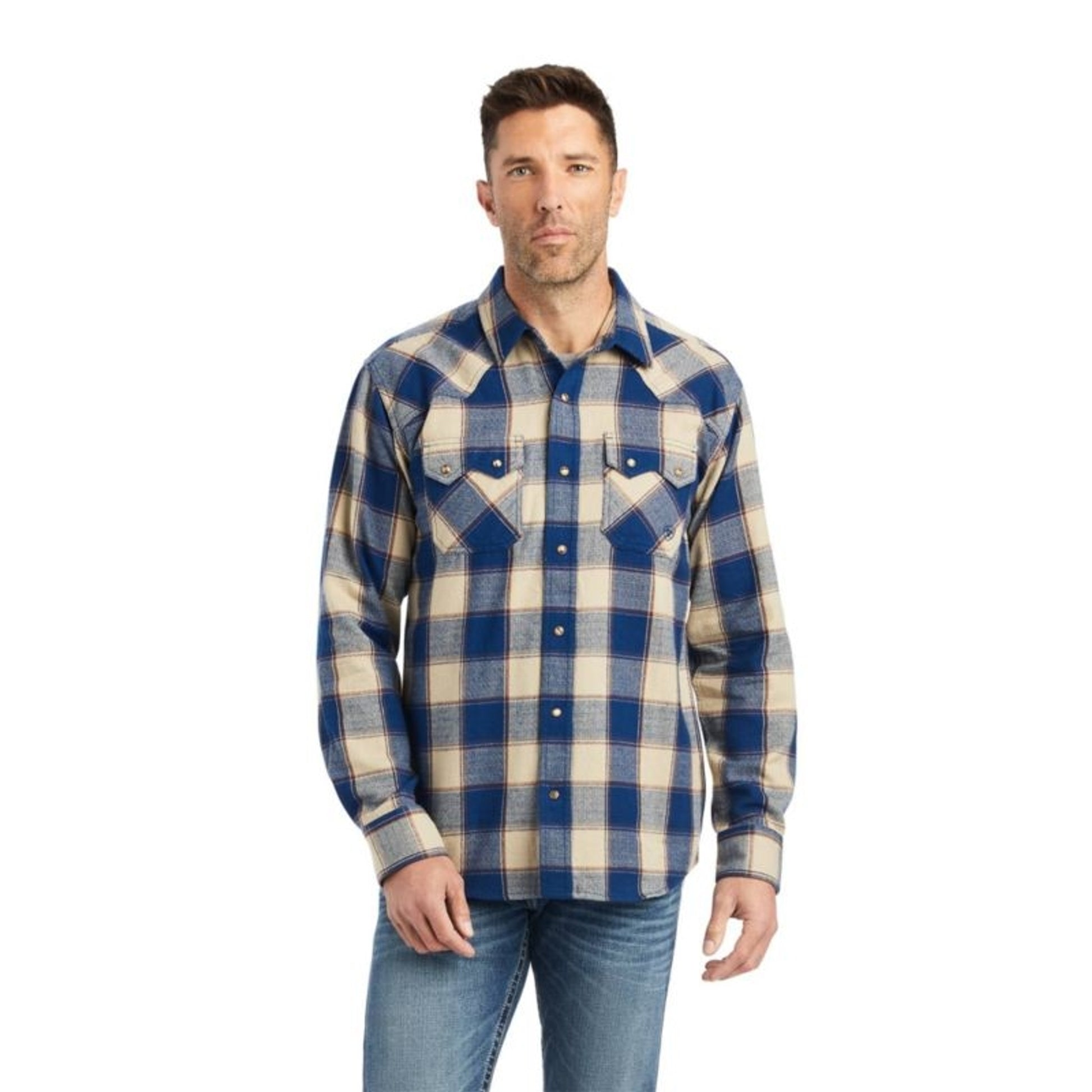 Ariat Mens Howie Retro Fit Snap Shirt
