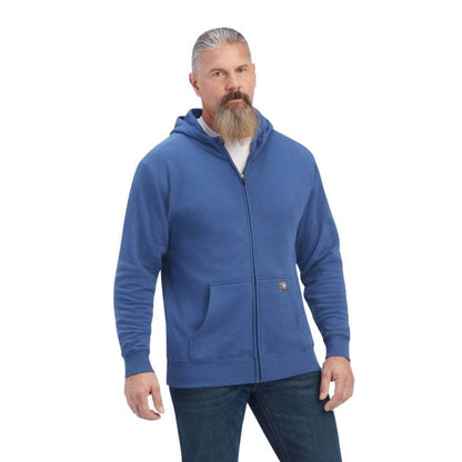 Ariat Mens Rebar Workman Reflective Flag Full Zip