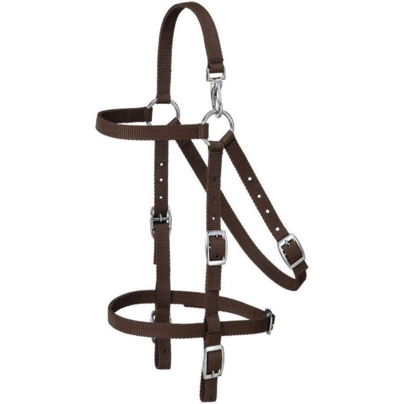Tough1 Nylon Mule Headstall w. Cavesson