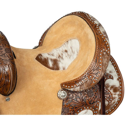 Royal King Stockyard Barrel Saddle