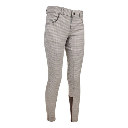 Ashley Classic Kids Knee Patch Breeches Blue/Tan
