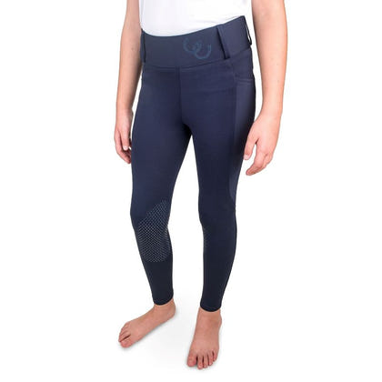 Equistar Kids Silicone Patch Tights