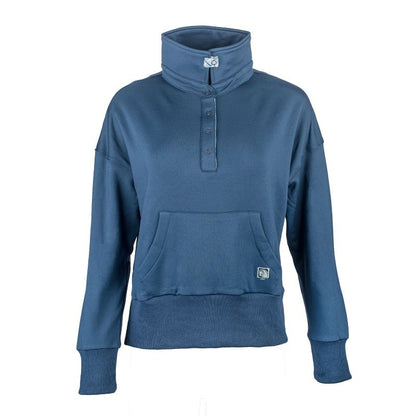 Romfh Ladies Crop Mock LS Shirt