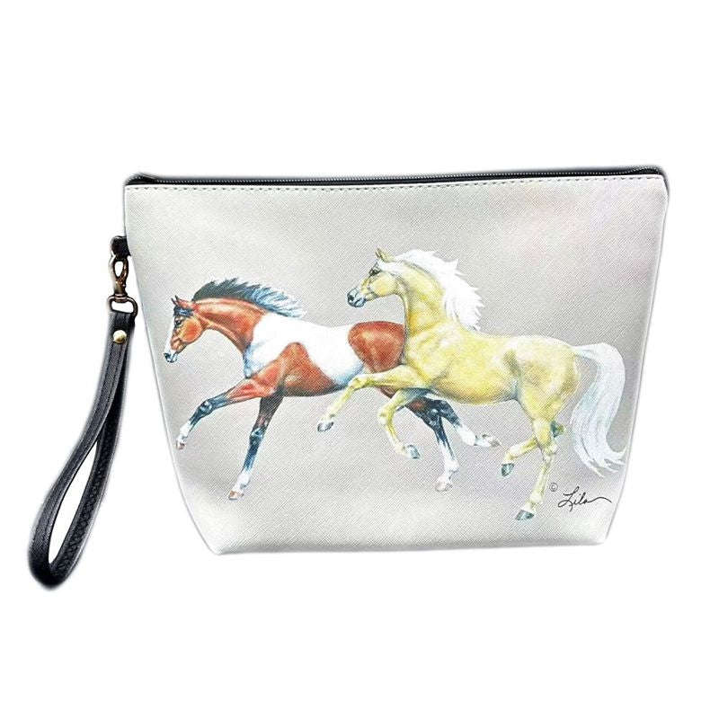AWST Lila Paint Palomino Accessory Bag w.Wristlet